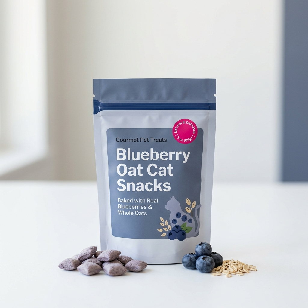 Blueberry Oat Cat Snacks - Image 4