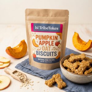 Pumpkin Apple Oat Biscuits